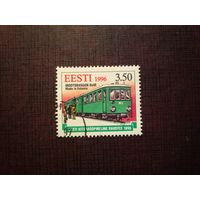 Эстония 1996 г.Дизельный железнодорожный вагон класса DeM (1896) ./04а/