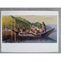 Соцреализм. Окладников. Байкальские будни