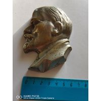 Редкий бронзовый накладной барельеф Ленин В. И. Самая привлекательная цена трёхдневный аукцион