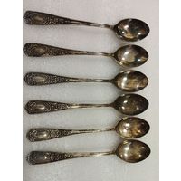 Ложки чайные Амулет, мельхиор. Кольчугино, СССР