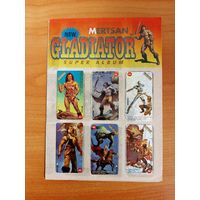 Альбом для наклеек GLADIATOR MERTSAN в отличном состоянии, практически заполнен.
