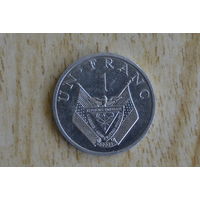 Руанда 1 франк 1995 с 1 руб