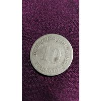 10 пфенинг 1888 года