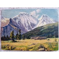 1955. Трындык. В горах Кавказа