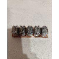 Индикаторные лампы ИН12Б на плате