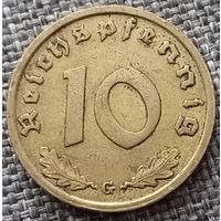 10 рейхспфеннигов 1939 G