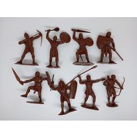 Солдатики,египтяне, "ДЗИ", коричневые,СССР.
