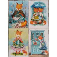 Лиззи. Худ.Е.Чистотина. 4 шт. Россия. 2017,20,21 гг.
