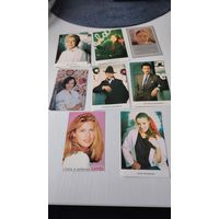 Календарики СССР. Артисты кино. 38 штук.