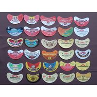 Белорусские пивные этикетки по 3 р., все разные, можно рассчитываться рос. рублями, даже железными, ю-907-15 (3826)