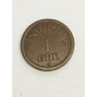 Норвегия 1 оре 1957