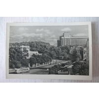 Киев. Улица имени Кирова; чистая, изд. Украина.