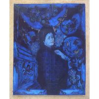 Кищенко А.М "Вселенная", 1981г. Холст, масло.Размер 120х94 см.