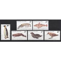 Болгария 1995. Антарктика. Фауна моря пингвин   6 марок  (4157)