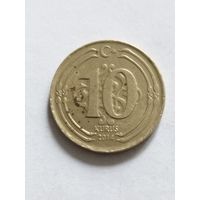 Турция 10 куруш 2014