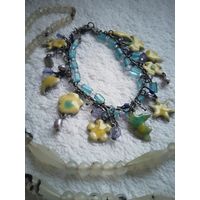 Бусы и браслет  одним лотом 99