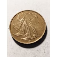Бельгия 20 франков 1980