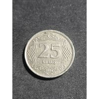 Турция 25 курушей 2010