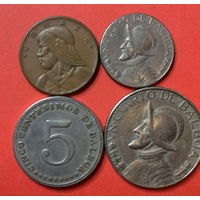 Панама 4 монеты