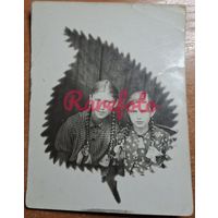 1939 Две подруги фото типажи ретро подписана