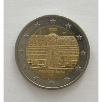2 евро Германия 2020 Брандербург J