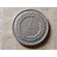 Польша 1 злотый, 2015г. (Н)