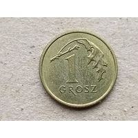 Польша 1 грош, 2019г. (U-обм)