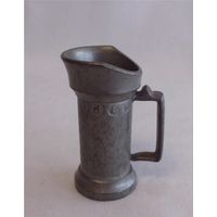 Мерный кувшинчик 1 сантилитр 1 дриньк Пьютер Олово Германия