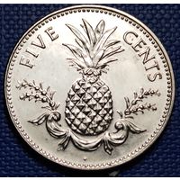 Багамы 5 центов 2005 г.