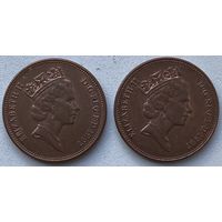 Великобритания 2 пенса 1997 г. Цена за 1 шт.