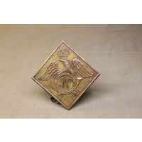 Киверная бляха армии НАПОЛЕОНА, линейный полк. ВОЙНА 1812 год. Распродажа коллекции вещей. С РУБЛЯ! АУКЦИОН!