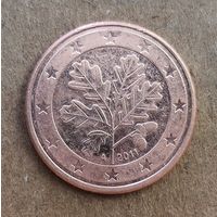 Германия 5 евроцентов, 2011 г., отметка мд., "А" - Берлин, KM# 209