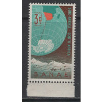 Южная Африка 1959** SANAE (Южно-Африканская антарктическая экспедиция, Восточная Антарктида - побережье Земли Королевы Мод) Mi#267