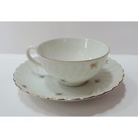 Кофейная пара из тонкого немецкого фарфора. 60-70-е годы Германия.