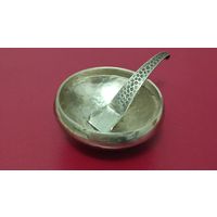 Солонка мельхиор.Винтаж