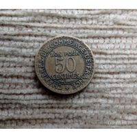 Werty71 Франция 50 сантимов 1923 Меркурий
