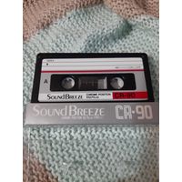 Кассета  SOUND BREEZE CR-90. Новая. Без упаковки.