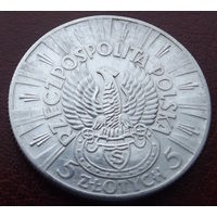 Польша. 5 злотых 1934