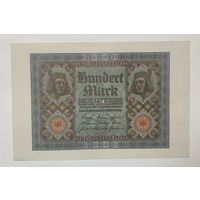 Германия 100 марок 1920