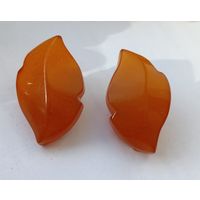 Серьги. Янтарь
