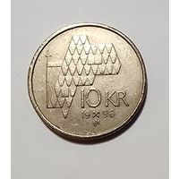 Норвегия 10 крон, 1996