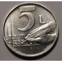Сан-Марино, 5 Лир 1991