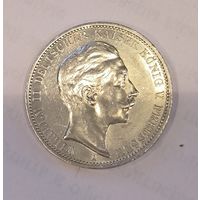 3 марки 1912 Пруссия. Вили в штемпельном блеске.