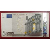 5 евро 2002 года, подпись Жан-Клода Трише