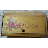 Деревянная расписная хлебница эпохи СССР. г. Муром