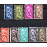 Испанская колония Фернандо По 1960. Персоны. 9 марок Mi 175-83
