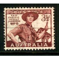 Австралия - 1952 [Mi. 222] Гашеная (AU02)