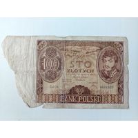 100 злотых 1934 года.