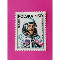 Польша. Космос. ( 1 марка ) 1978 года. 3-7.