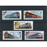 СССР 1982.. Отечественные локомотивы, паровозы